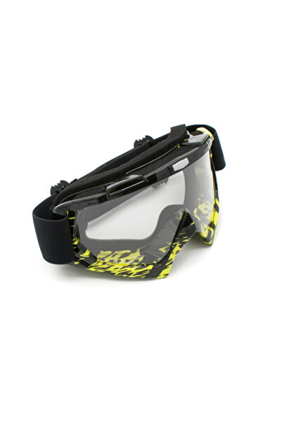 XTR Ochelari cross/atv/enduro, XTR, lentila transparenta, culoare rama negru/...