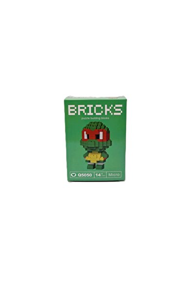 Twins Stars Bricks Sevimli Karakaterler 3D Mini Yapı Blokları Ninja Turtles