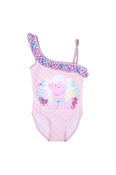 Peppa Pig Σέλο Ολόσωμο Μαγιό Ροζ