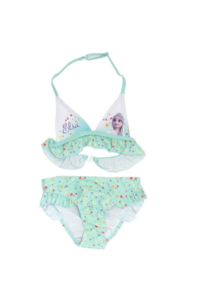 Disney Frozen Costum de baie Frozen din două piese cu volane