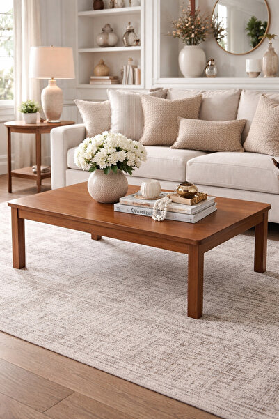 FAMİ HOME | Cordoba Modern Orta Sehpa Ahşap Salon Sehpası