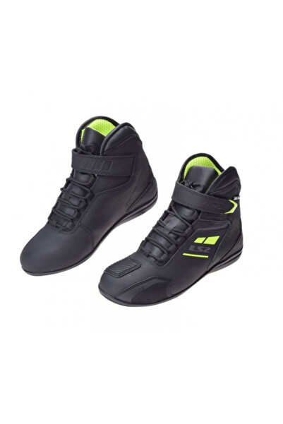 LS2 Ghete moto GARRA LADY BOOTS WP, marime 37, culoare negru/verde