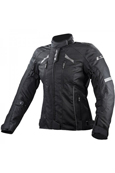 LS2 Serra Evo Lady motorcycle jacket, size 2XL, black