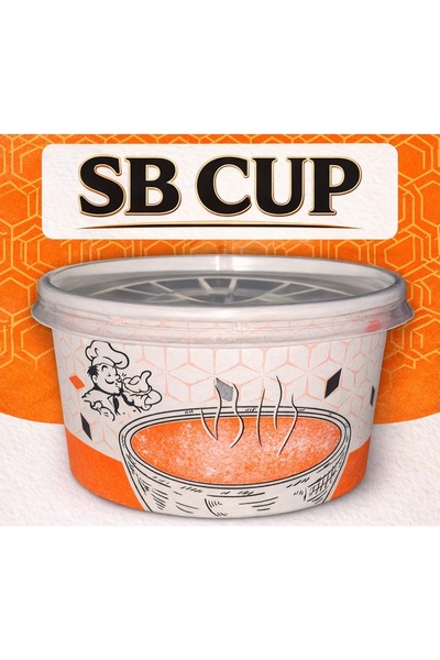 SB 14 OZ ÇORBA KASESİ VE KAPAĞI (100 Adet)