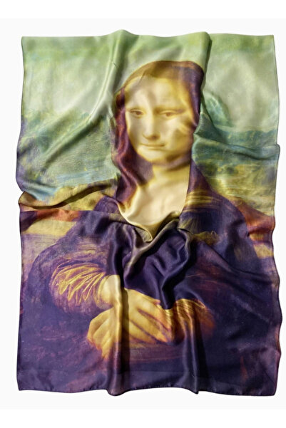 OEM Leonardo da Vinci “Mona Lisa” Silk Scarf