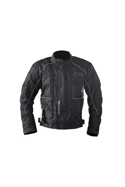 ROY Geaca moto textila NAL-1108 protectii coloana, coate si umeri, culoare ne...