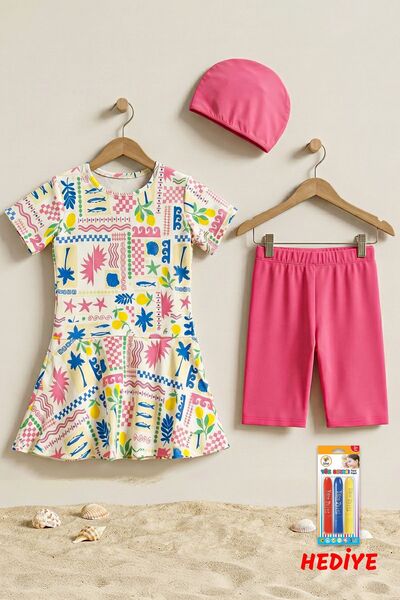 ZUZUNGA Σετ Θαλάσσης για Κορίτσια Tropic Fun