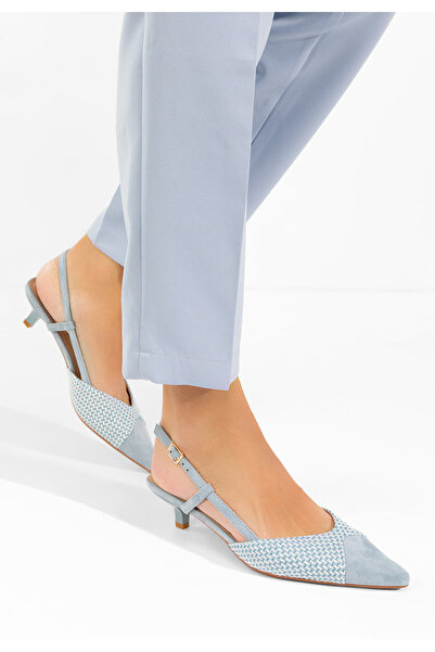 B T Shoes Γόβες slingback Mayuka μπλε