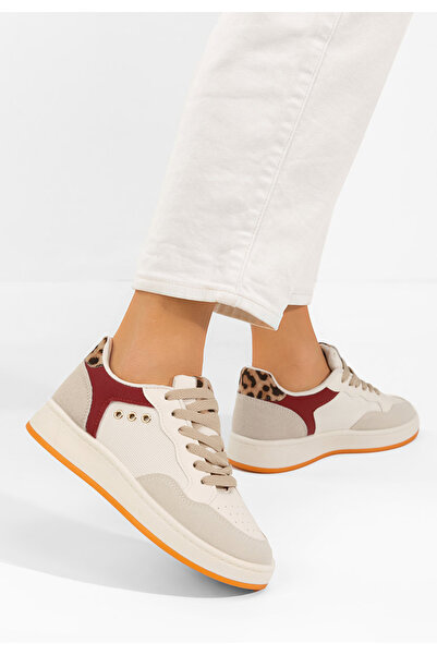 B T Shoes Sneakers γυναικεια δερματινα Nerina μπορντό