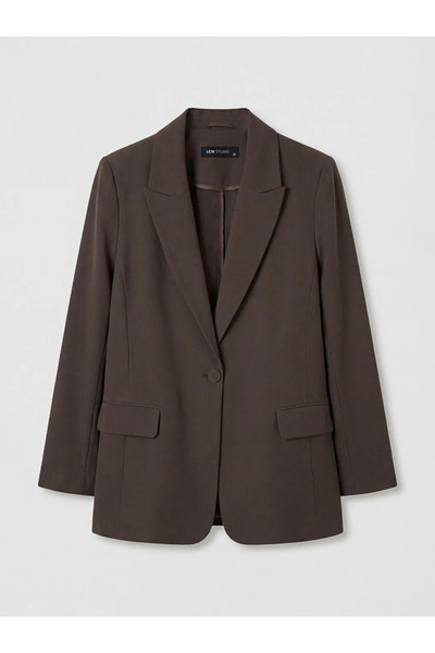 LC Waikiki LCW STUDIO Kahverengi Kadın Blazer Ceket