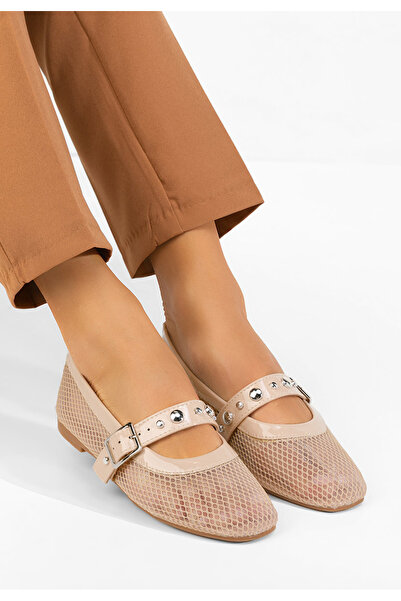 B T Shoes Γυναικεία μπαλαρίνεσ Myara μπεζ