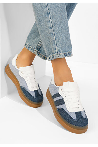 B T Shoes Adidași de damă Herberta denim