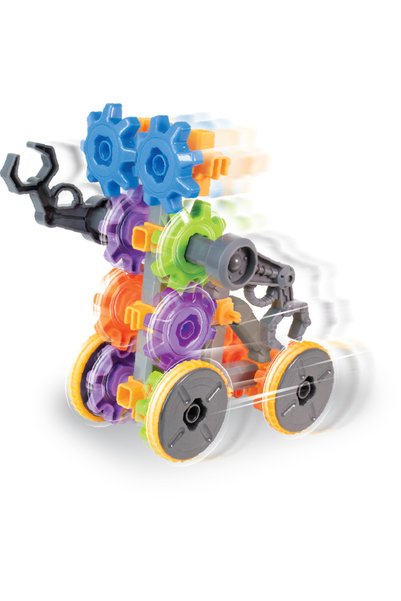 STEM Set de constructie 3 in 1 - Robotel & masinute saniter
