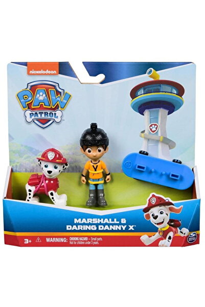 Spin Master Games Set figurina Paw Patrol - Marshall si Daring Danny X