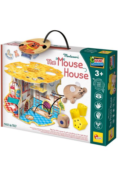Lisciani Montessori Game - Mouse House