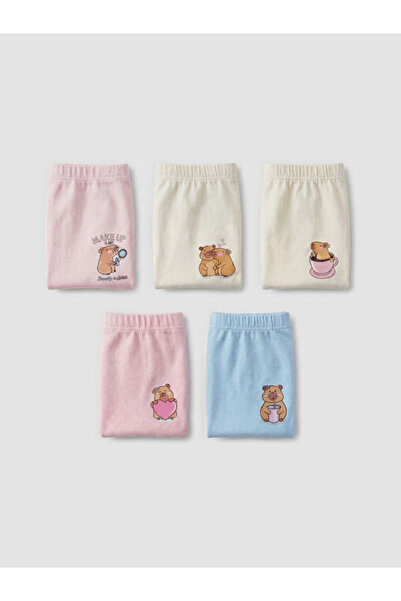 LC Waikiki I Printed Girls' Boxers 5-Pack from Freezen Store