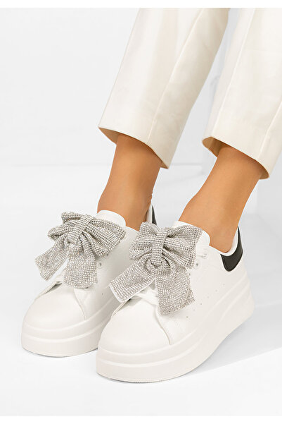 B T Shoes Αθλητικά παπούτσια με πλατφόρμα Anitta V2 λευκά