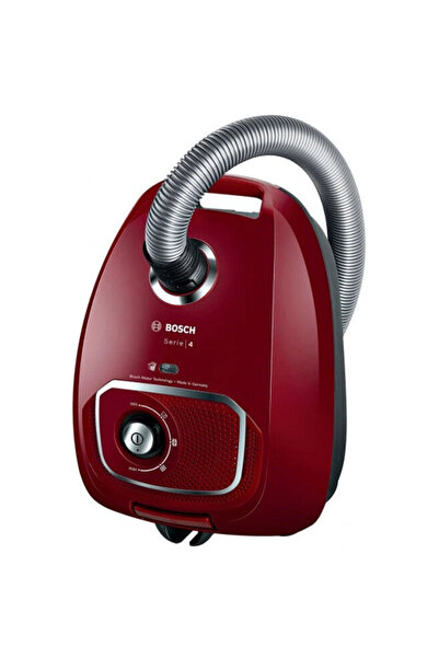 Bosch Aspirator cu sac BGLS4X201, serie 4, 600W, Rosu
