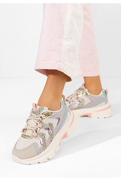 B T Shoes Πολύχρωμα αθλητικά παπούτσια με πλατφόρμα Odinea