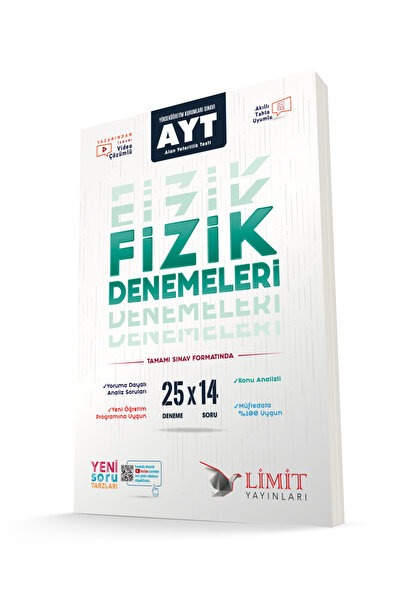 Limit Yayınları AYT FİZİK BRANŞ DENEMELERİ