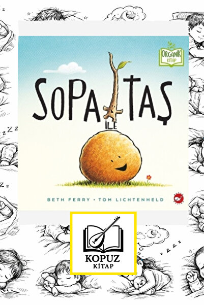 Beyaz Balina Yayınları KOPUZ KİTAP - Çocuk Masal & Öykü - Sopa İle Taş (Organik)