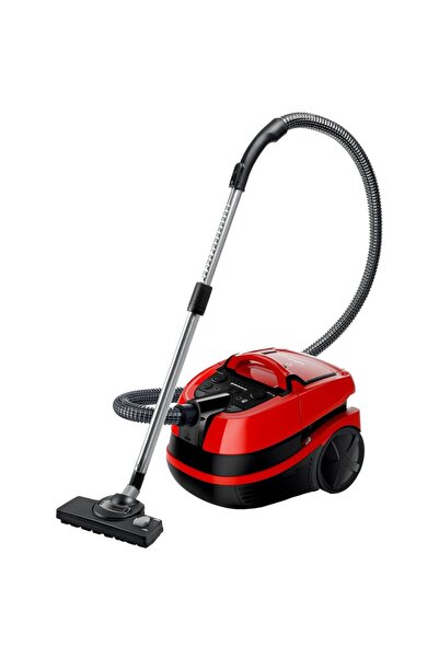 Bosch Aspirator cu spalare Bosch BWD421PET, 2100 W, filtru Hepa (Rosu/Negru)