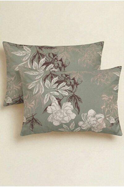Anılsan Begonya 2-Piece Percale Pillowcase 50X70 with Flap