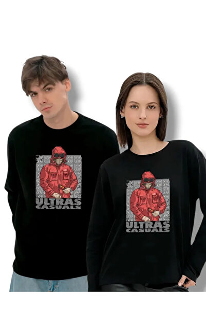ELNOYA Ultras Casuals Printed Unisex Sweatshirt