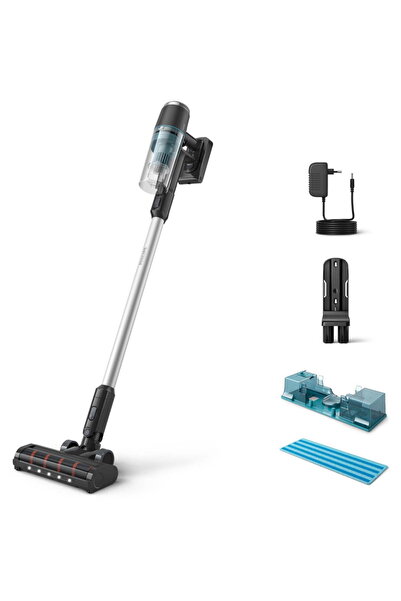 Philips Upright vacuum cleaner XC3131/01, Aqua Series 3000, vacuums and wipes...