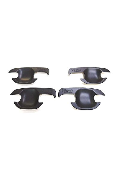 TEKNOCİTY Toyota Hilux Vigo Kapı Kolu İç Kaplaması Siyah 2012-2014