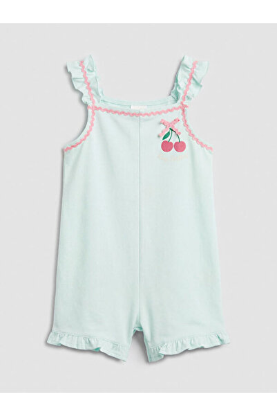 LC Waikiki I Kare Roba Collar Embroidered Girls' Jumpsuit from Freezen Store
