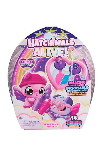 Spin Master Games Set figurină Hatchimals Alive Curcubeu, Maestrul Spinului, ...