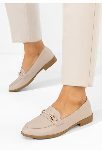 B T Shoes Γυναικεία μοκασίνια Xeniania μπεζ