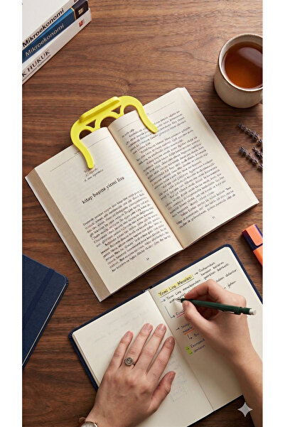 TAM Kitap Sayfa Sabitleme Aparatı – Kitap Tutucu | Pratik Kitap Sayfa Sabitle...