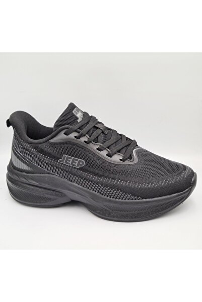 JEEP March 6Y 59381 Μαύρα Γυναικεία Αθλητικά Παπούτσια Sneaker