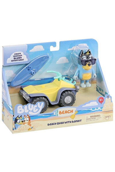 moose Set de joaca Bluey - Beach vehicle, cu figurina inclusa