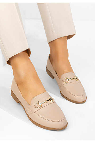 B T Shoes Γυναικεία μοκασίνια Xeniana μπεζ
