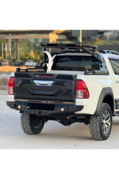TEKNOCİTY TOYOTA Hilux 2015-2020 Bagaj Kapağı Kaplaması Dodik
