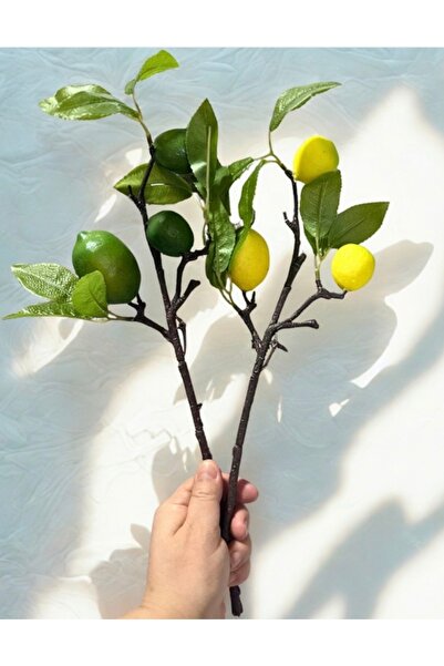 Home Yapay Limon Dalı 2 Adet (40cm)