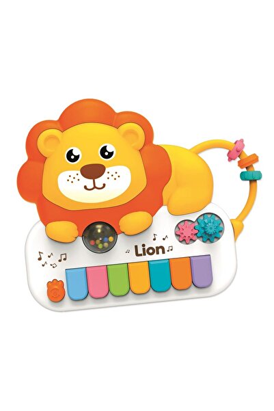 RS Toys Pianina Leu Rs Toys, Cu Lumini Si Sunete Si Melodii