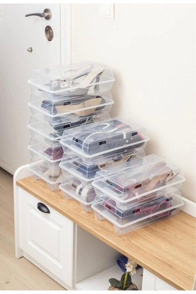 VoCe ŞEFFAF AYAKKABI KUTUSU