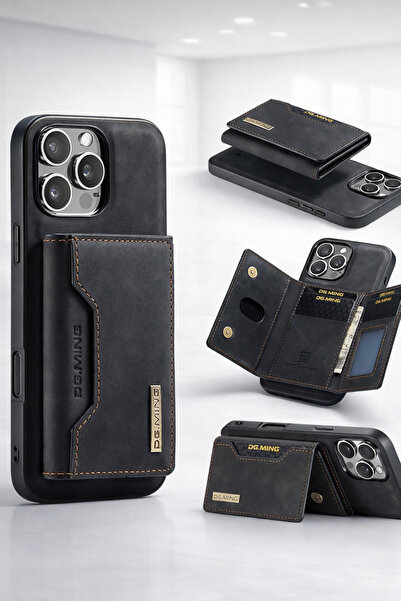 EskilikShop SADECE İPHONE 14 PROMAX UYUMLU Ayrılabilen Stand Olabilen Cüzdanl...