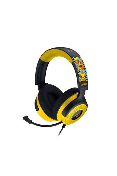 RAZER Căști de gaming Kraken V4 X Ediția Pokémon Kanto Starters, Negru