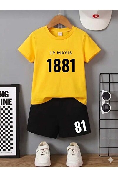 Nice Clothes Summer Children's T-Shirt Shorts Unisex (Special Occasions)