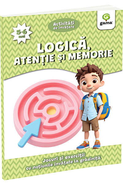 Editura Gama Logic, Attention And Memory - 5-6 Years