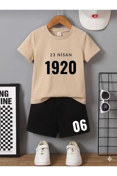 Nice Clothes Summer Children's T-Shirt Shorts Unisex (Special Occasions)
