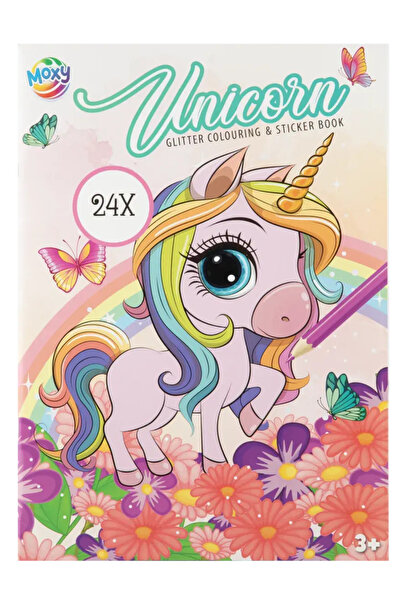Moxy Carte De Colorat Cu Abtibilduri - Magia Unicornului