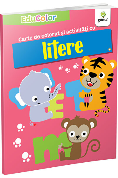 Editura Gama Coloring Book and Letter Activities