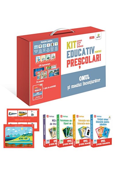 Editura Gama Άνθρωπος και Περιβάλλον. Εκπαιδευτικό Κιτ για Παιδιά Προσχολικής...