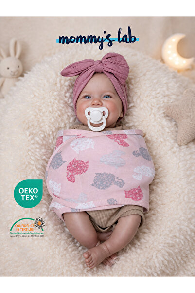 Mommyslab 0-4 Months New Season Patterned Colorful 100% Cotton Ready-Made Hal...